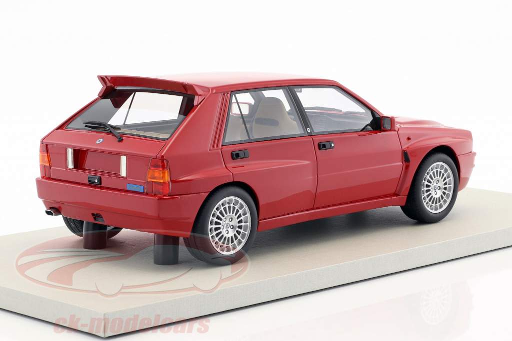 Lancia Delta Integrale Evolution II Opførselsår 1993 rød 1:18 LS Collectibles