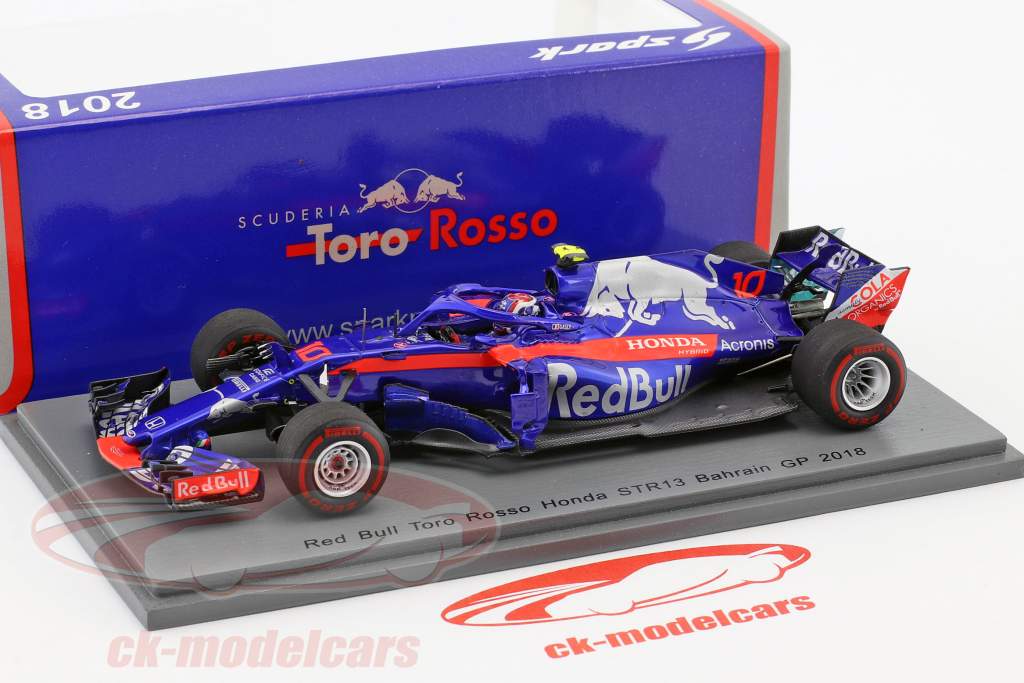 スパーク 1/43 トロロッソ STR13 ガスリー 2018バーレーンGP4位 スパーク 1/43 トロロッソ ホンダ STR13 F1 バーレーンGP 2018 P