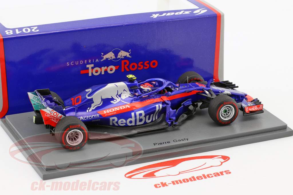 スパーク 1/43 トロロッソ STR13 ガスリー 2018バーレーンGP4位 スパーク 1/43 トロロッソ STR13 ガスリー 2018 バーレーン 4位
