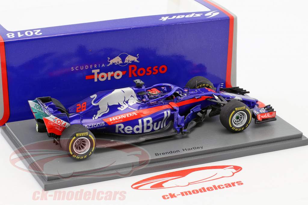 Spark 1:43 Brendon Hartley Scuderia Toro Rosso STR13 #28
