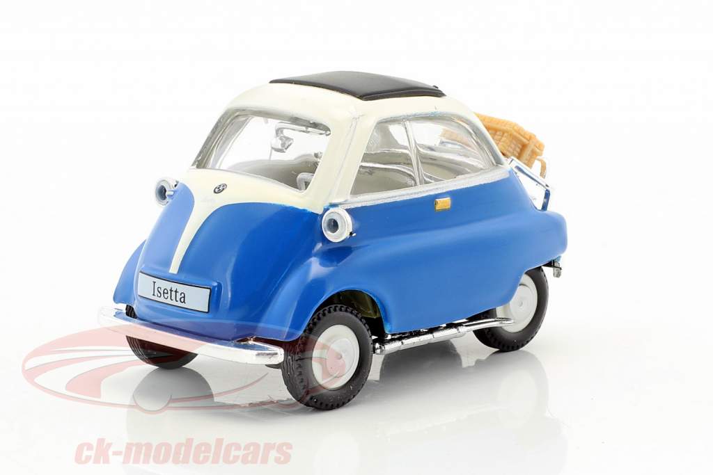 BMW Isetta 250 mørkeblå 1:43 Cararama