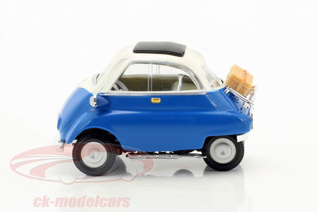 BMW Isetta 250 mørkeblå 1:43 Cararama