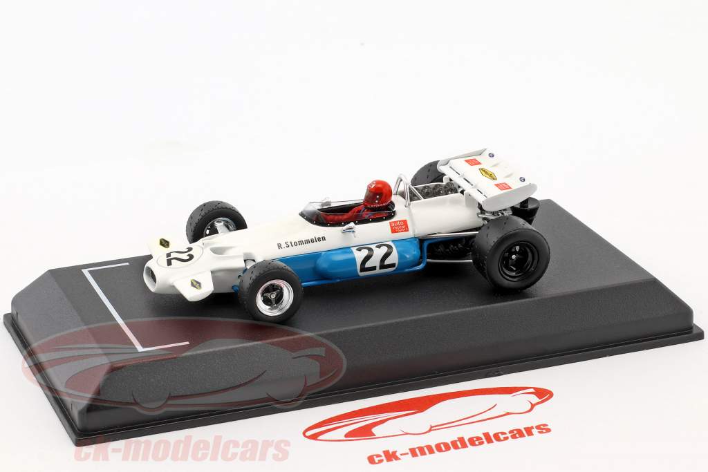 Rolf Stommelen Brabham BT33 #22 Francia GP fórmula 1 1970 con escaparate 1:43 Spark