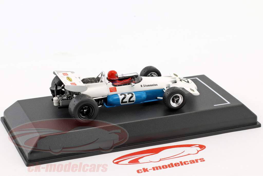 Rolf Stommelen Brabham BT33 #22 Francia GP fórmula 1 1970 con escaparate 1:43 Spark