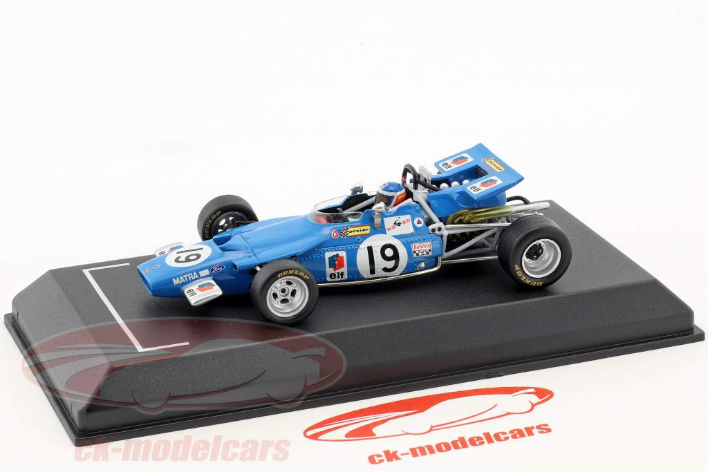 Johnny Servoz-Gavin Matra MS84 #19 カナダ GP 式 1 1969 とともに ショーケース 1:43 Spark