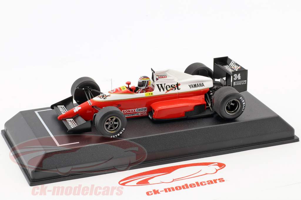 ミニカー 1/43 Spark Zakspeed 891 British GP 1989 Spark 1:43 Bernd Schneider Zakspeed 891 #34 monaco GP