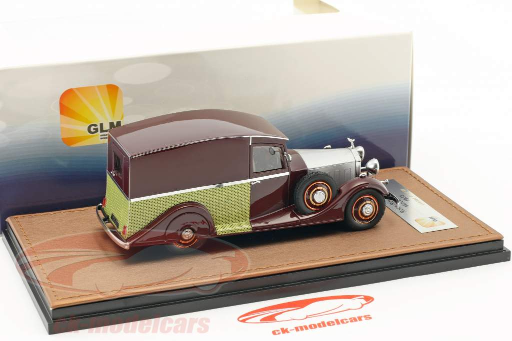Rolls-Royce 20/25 Vincent Van Baujahr 1933 dunkelrot 1:43 GLM