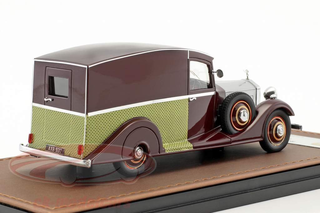 Rolls-Royce 20/25 Vincent Van Baujahr 1933 dunkelrot 1:43 GLM