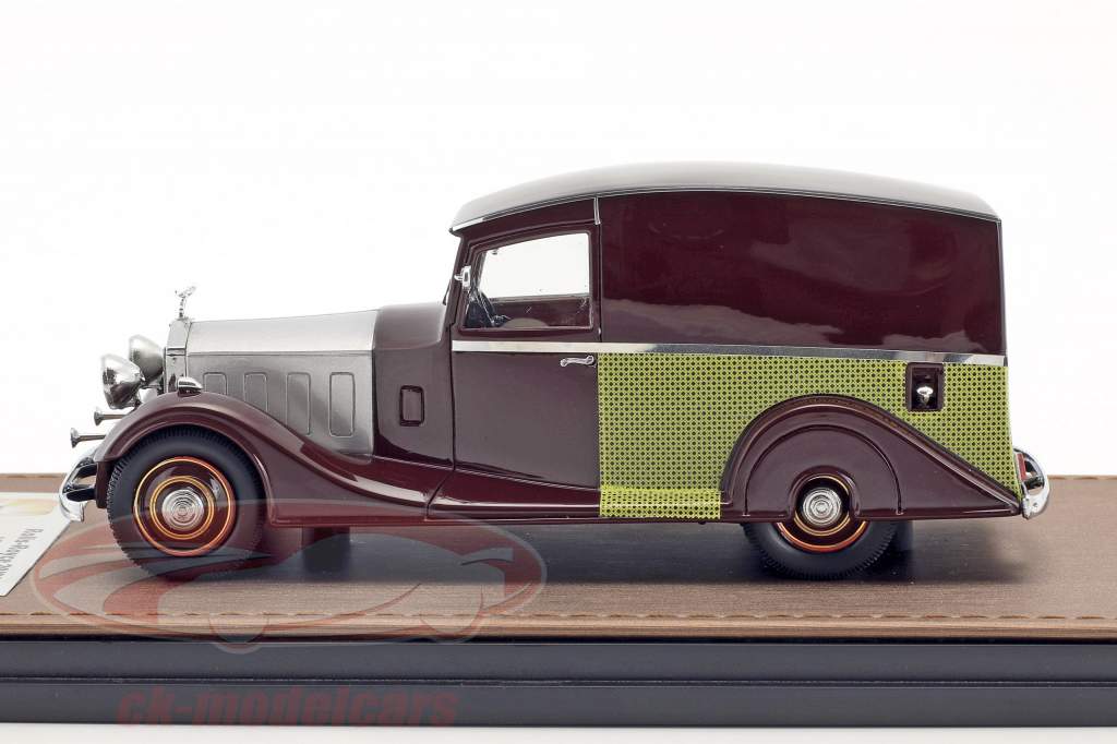 Rolls-Royce 20/25 Vincent Van Baujahr 1933 dunkelrot 1:43 GLM