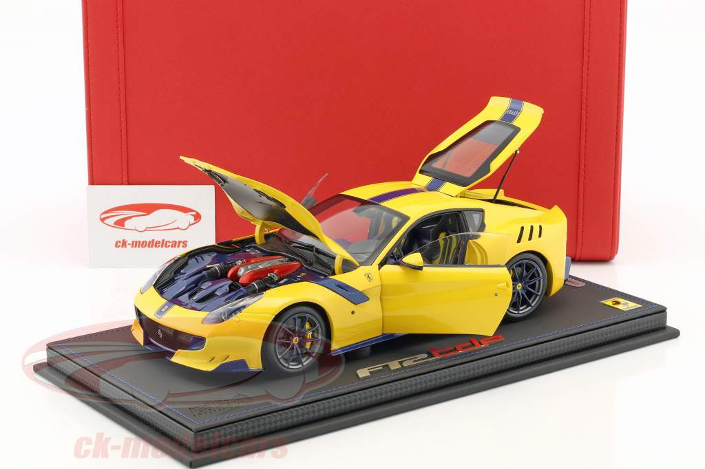 BBR 1/18 フェラーリ F12TDF Giallo Modena イエロー 1/18 BBR Ferrari F12 TDF (Yellow) Diecast Car Model Limited