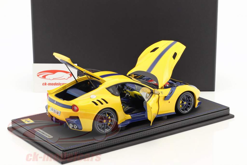 Ferrari F12 TDF modena giallo 1:18 BBR