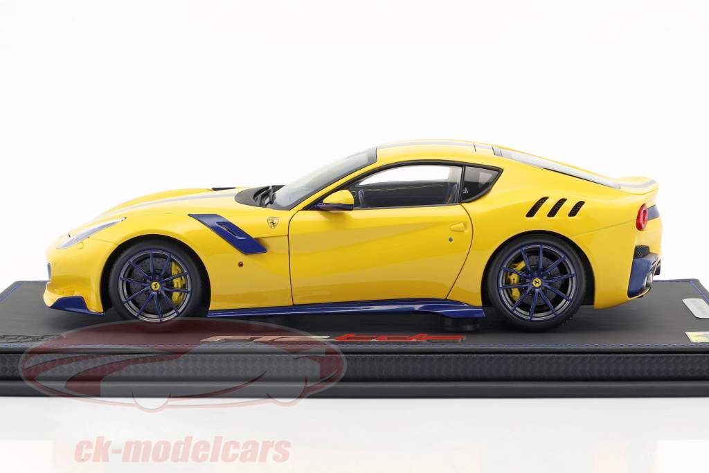 Ferrari F12 TDF modena giallo 1:18 BBR