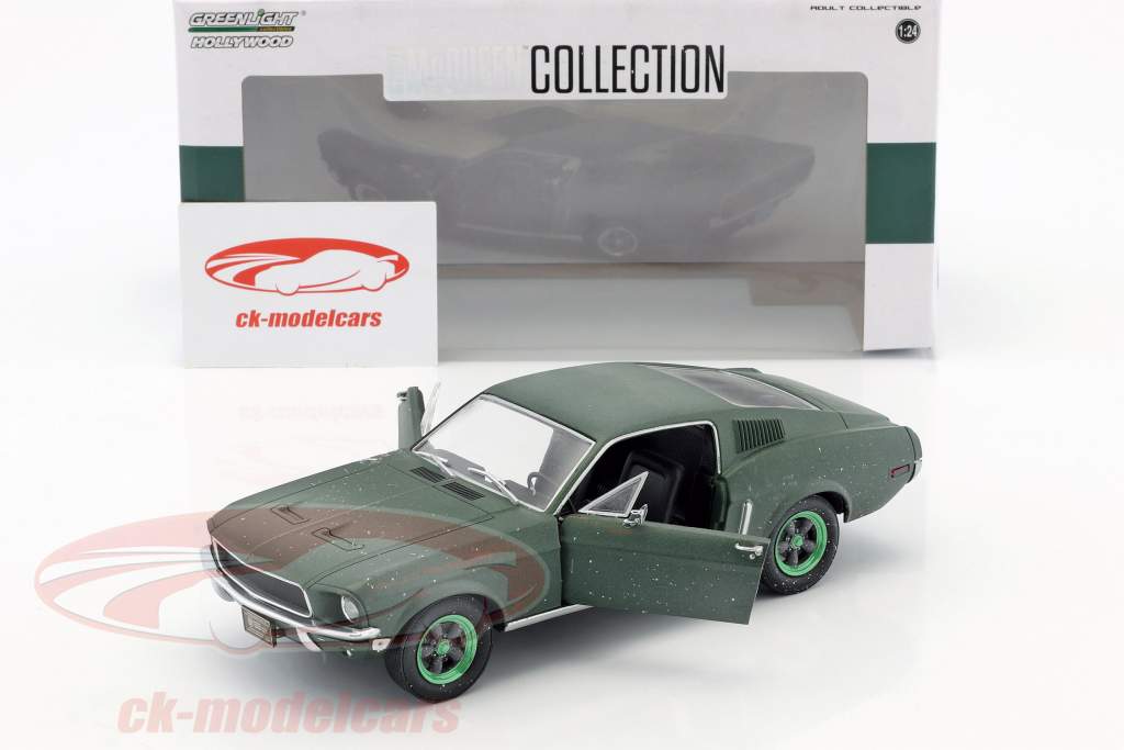 GREENLIGHT 1/18 フォード マスタング GT 1968 GREENLIGHT 1:18 Diecast Car - BULLITT - Steve McQueen