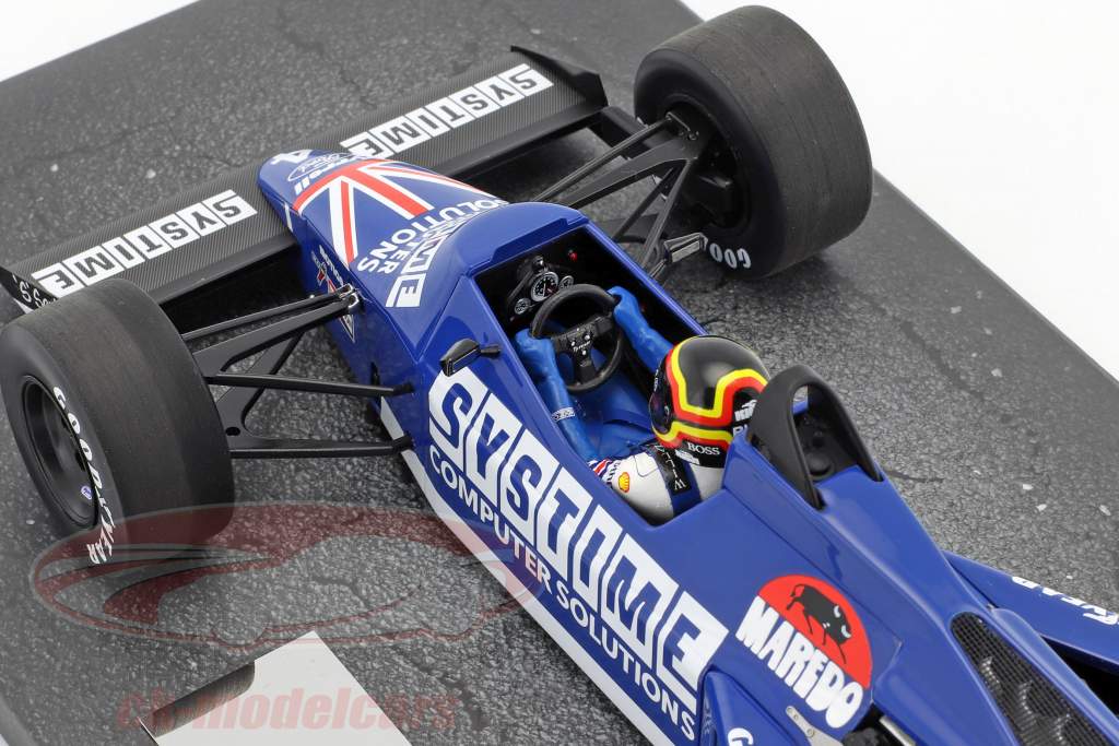 S. Bellof Tyrrell 012 #4 GP Zandvoort formule 1 1984 1:18 Minichamps