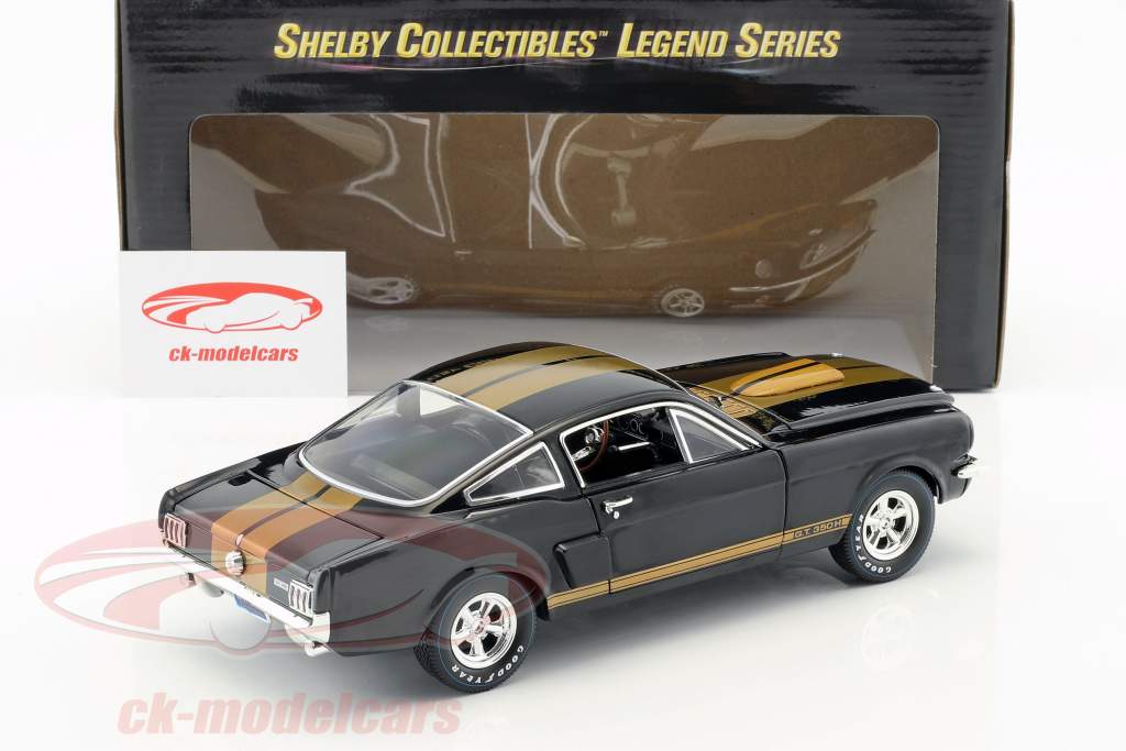 Ford Mustang Shelby GT 350H anno 1966 nero / oro 1:18 ShelbyCollectibles