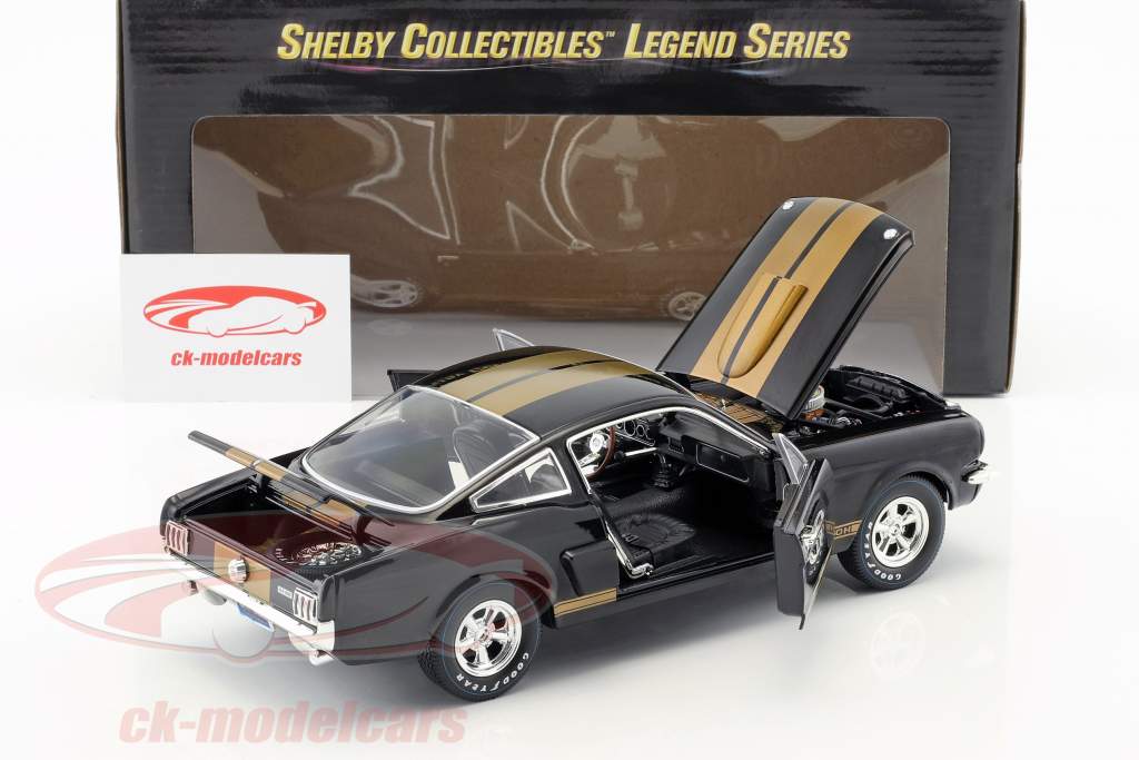 Ford Mustang Shelby GT 350H anno 1966 nero / oro 1:18 ShelbyCollectibles
