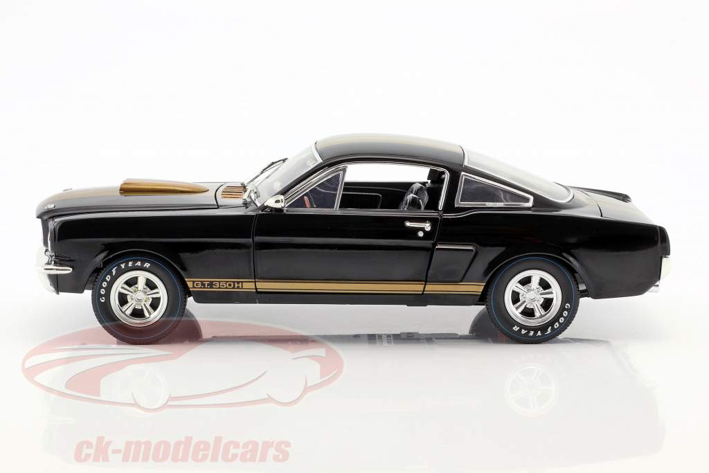 Ford Mustang Shelby GT 350H anno 1966 nero / oro 1:18 ShelbyCollectibles