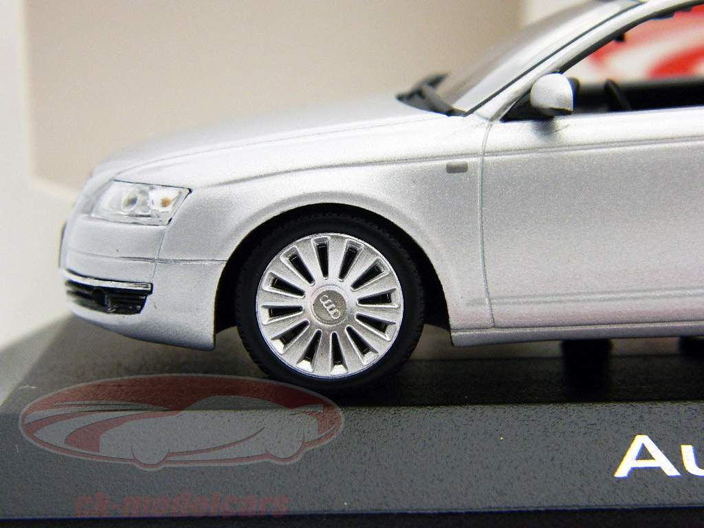 奥迪A6 C6轿车4F银1:43 MINICHAMPS