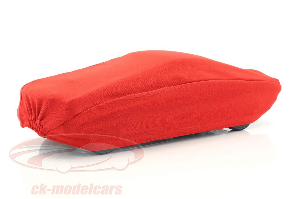 Coche cubrir rojo para modelos de autos en escala 1:18