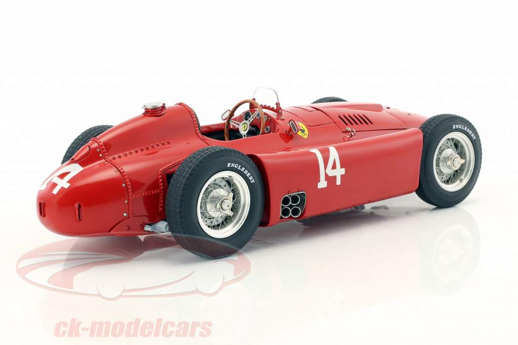 Peter Collins Ferrari D50 #14 Winner Frankreich GP Formel 1 1956 1:18 CMC