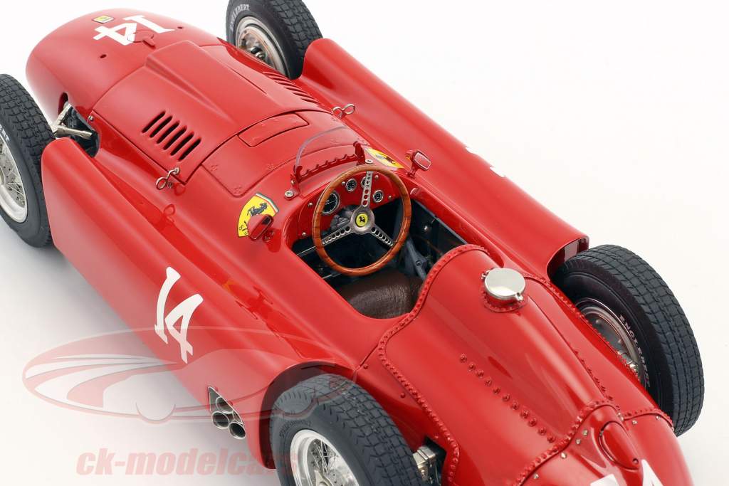 Peter Collins Ferrari D50 #14 Winner Frankreich GP Formel 1 1956 1:18 CMC