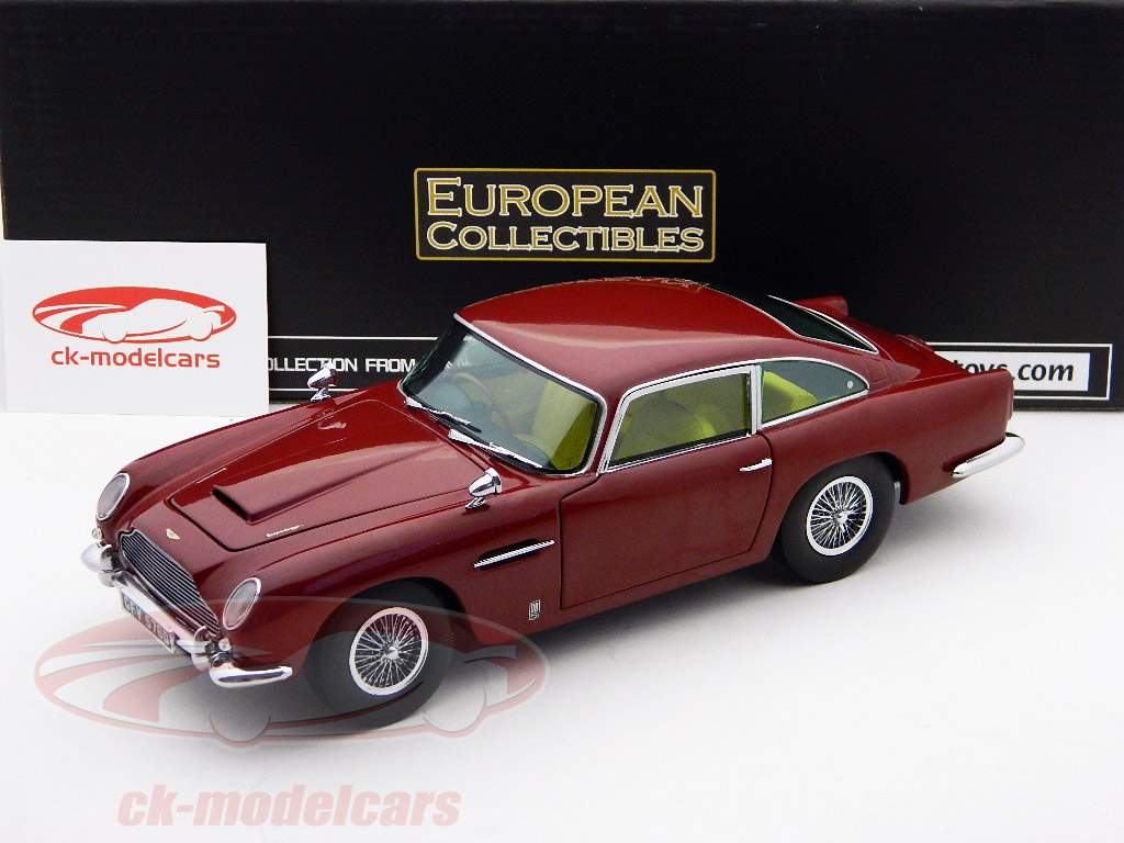 アストンマーティンDB5 Bjの。1963ダークレッド/赤1時18サンスター