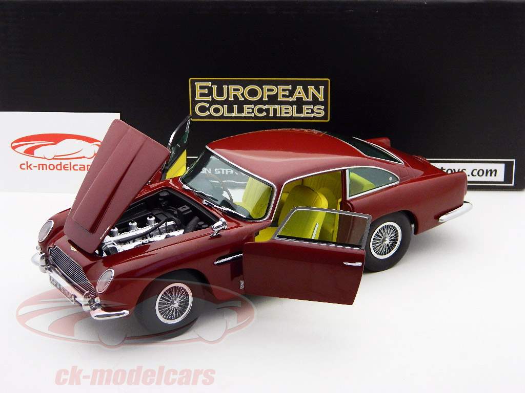 アストンマーティンDB5 Bjの。1963ダークレッド/赤1時18サンスター