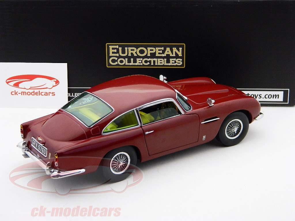 アストンマーティンDB5 Bjの。1963ダークレッド/赤1時18サンスター