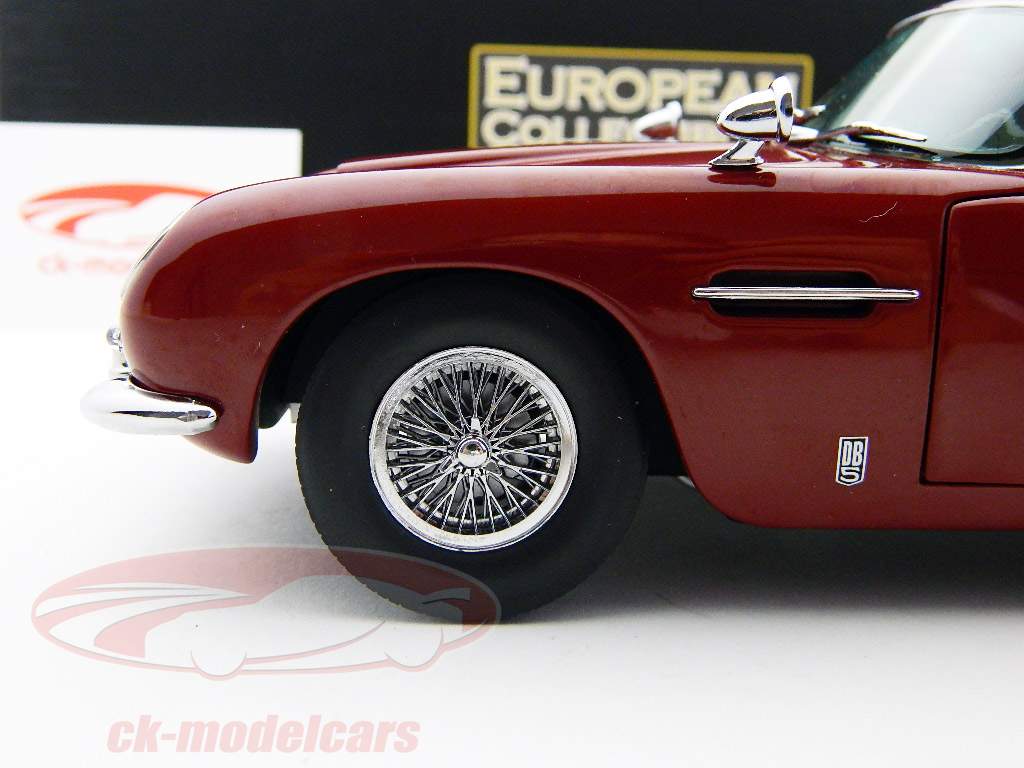 アストンマーティンDB5 Bjの。1963ダークレッド/赤1時18サンスター