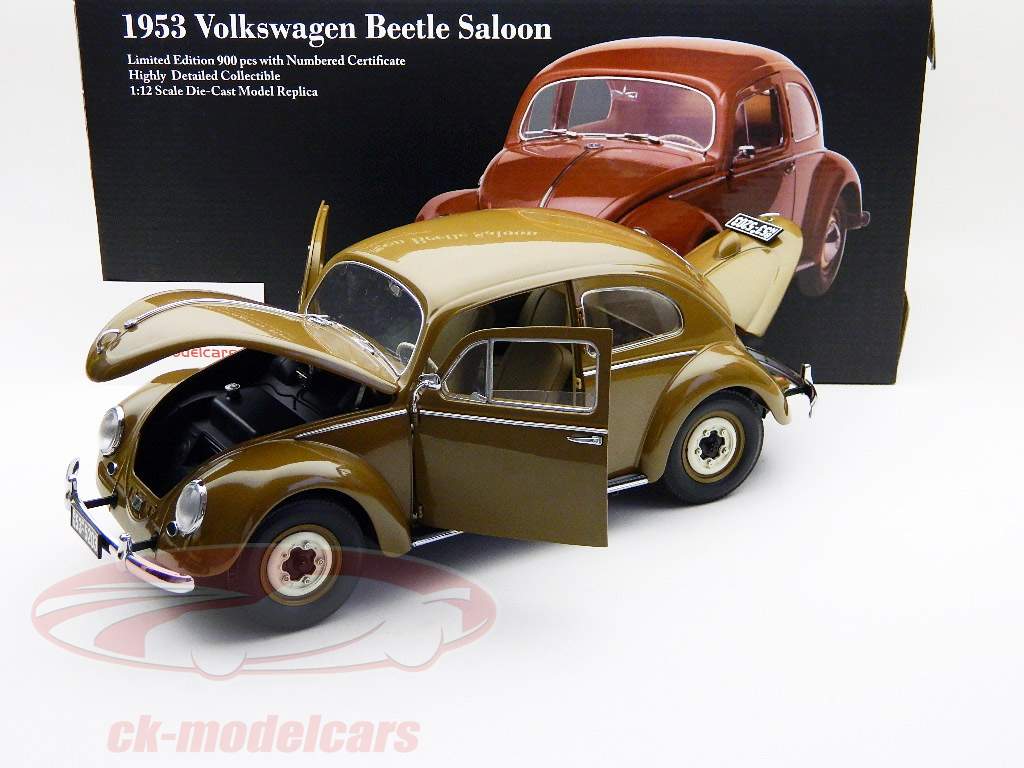 フォルクスワーゲンVWビートル1953年ブラウン/茶色の午前1時12分サンスター