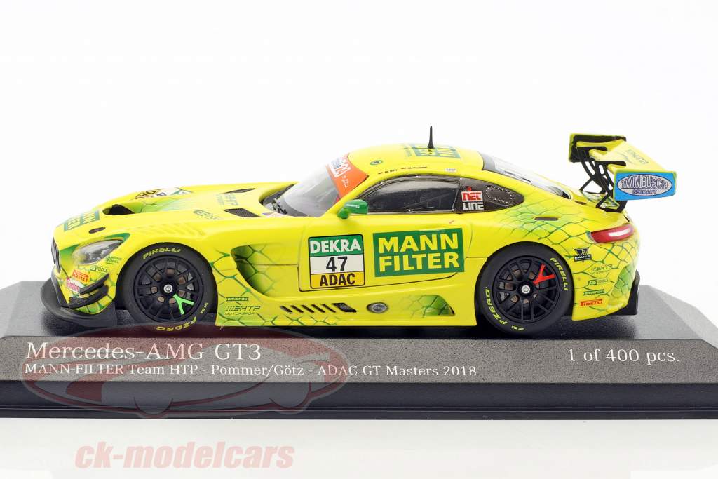 Mercedes-Benz AMG GT3 #47 ADAC GT Masters 2018 Pommer, Götz 1:43 Minichamps