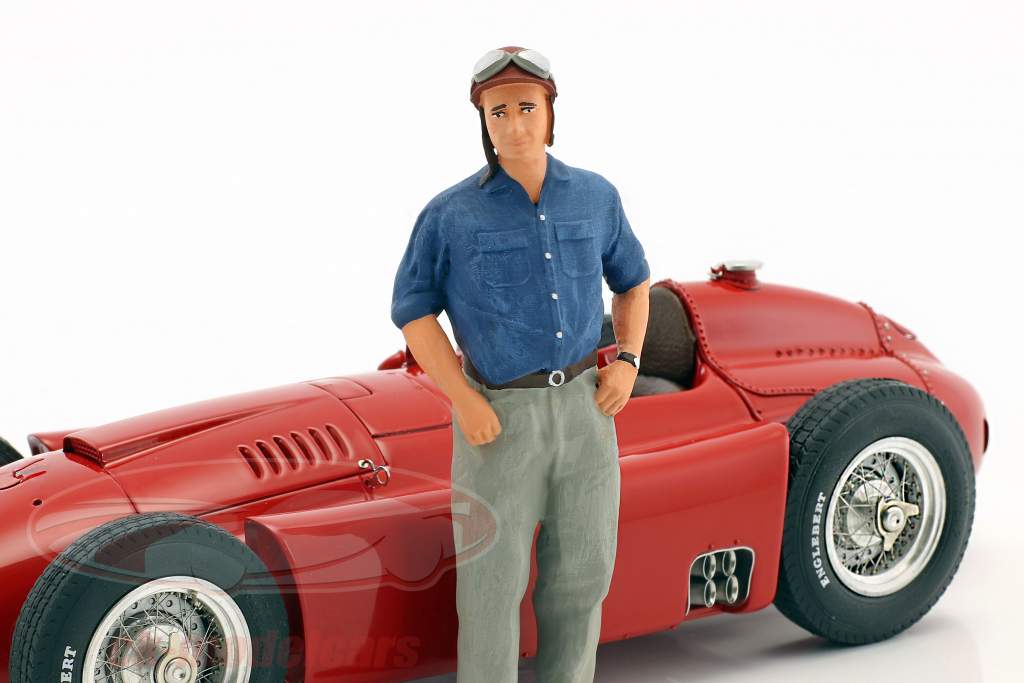 Juan Manuel Fangio historique figure formule 1 1:18 FigurenManufaktur