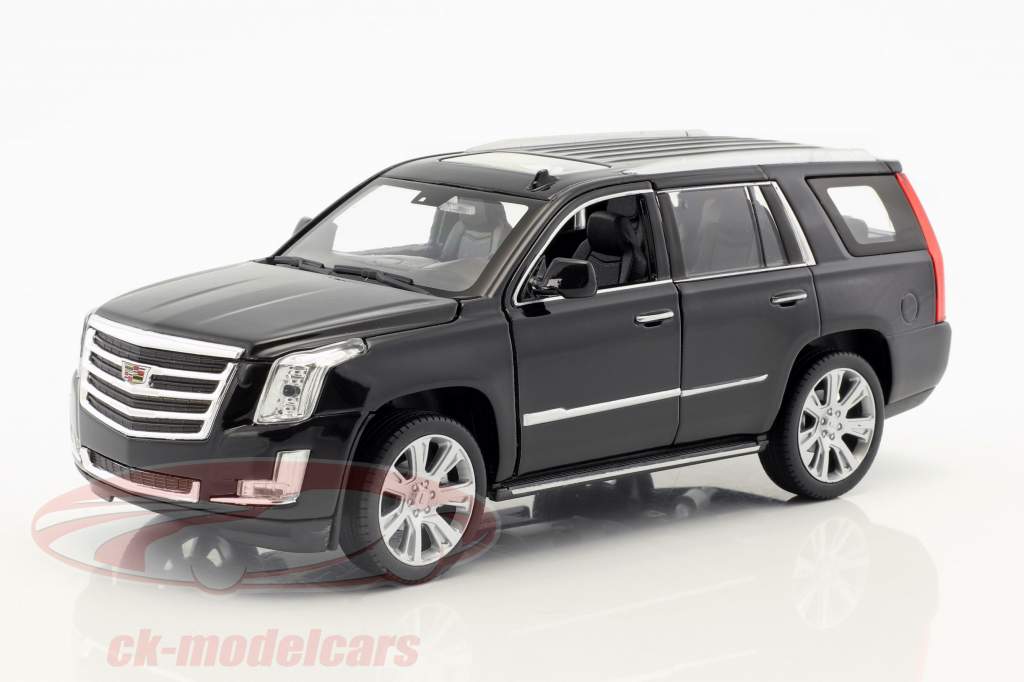 Cadillac Escalade année de construction 2017 noir 1:24 Welly