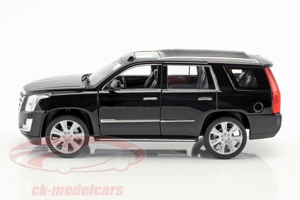 Cadillac Escalade année de construction 2017 noir 1:24 Welly