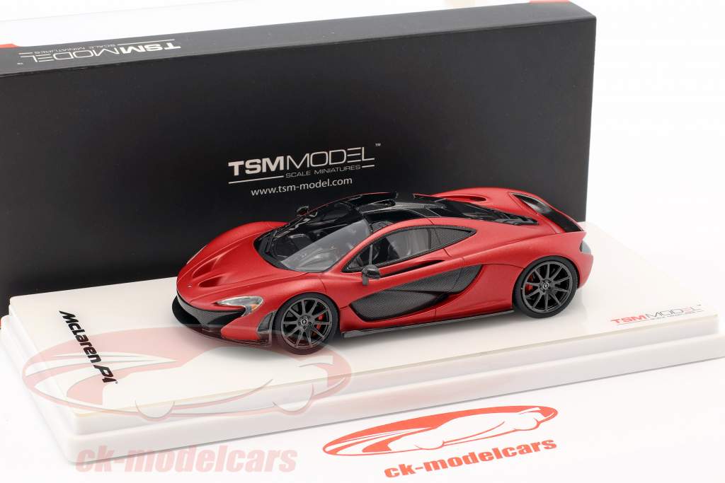 McLaren P1 tappetino rosso 1:43 TrueScale