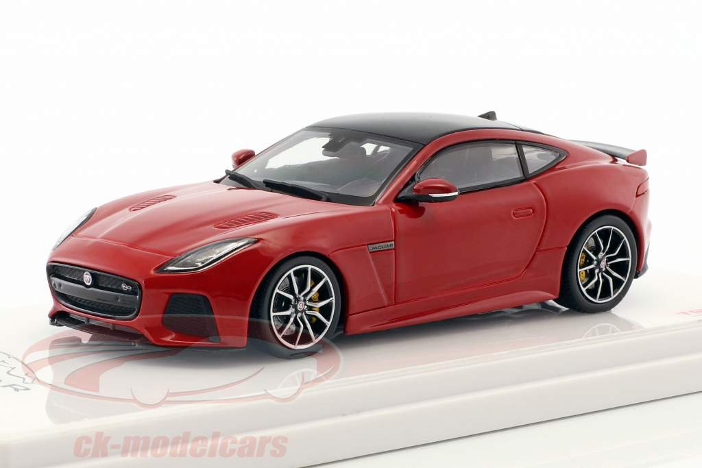 Jaguar F-Type SVR AWD caldera rød 1:43 TrueScale