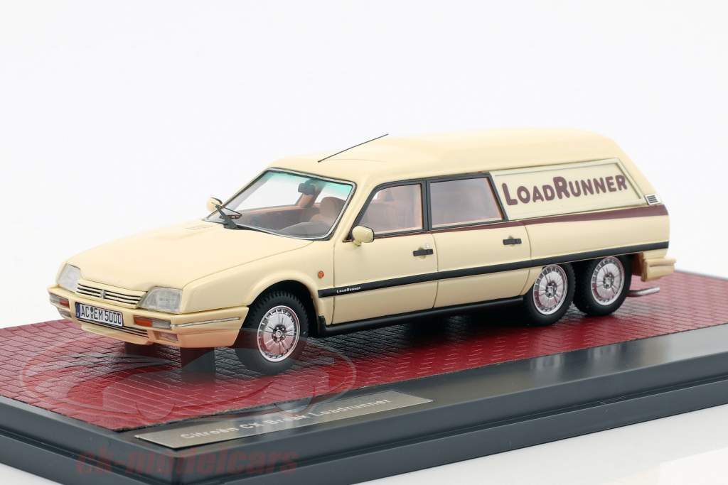 Citroen CX Break Loadrunner год 1989 бежевый 1:43 Matrix