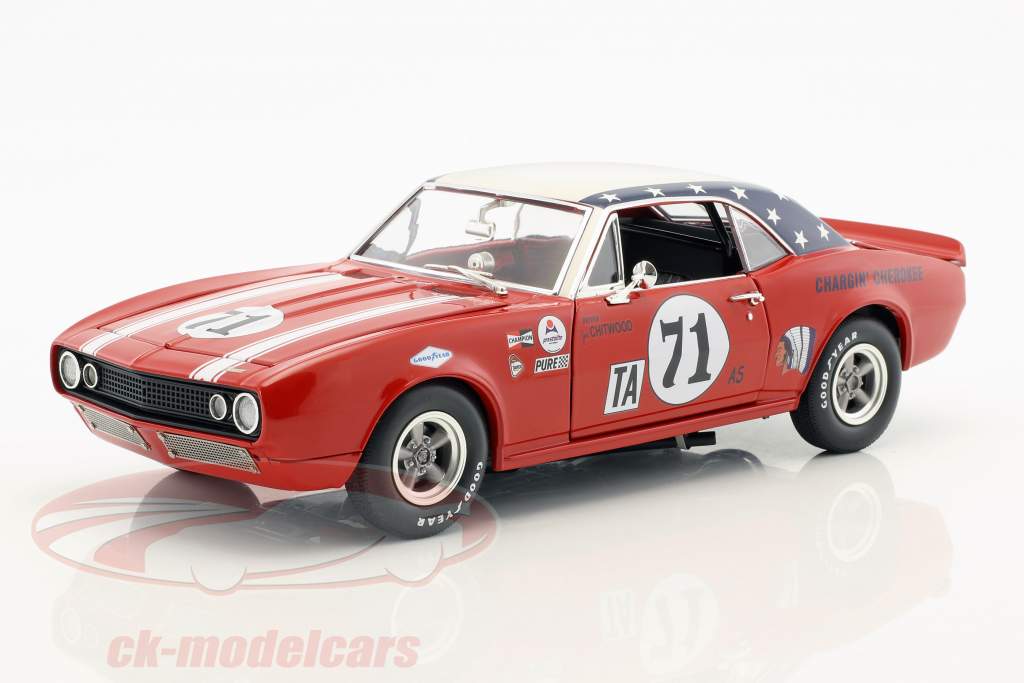 Chevrolet Camaro #71 24h Daytona 1968 Chitwood, Barton, Hoffmann 1:18 GMP
