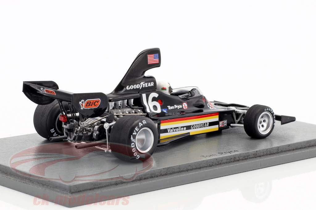 Tom Pryce Shadow DN5B #16 3rd Brasilien GP Formel 1 1976 1:43 Spark