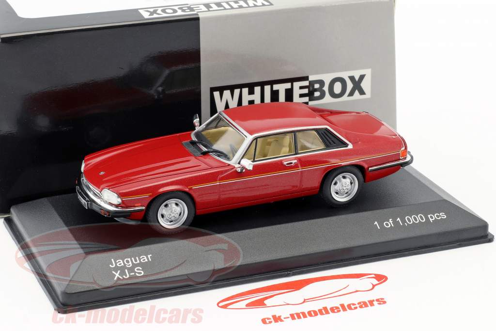 Jaguar XJ-S année de construction 1982 rouge 1:43 WhiteBox