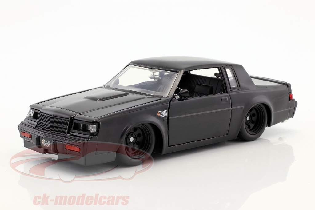 Dom's Buick Grand National 築 1987 フィルム Fast & Furious (2009) 黒 1:24 Jada Toys
