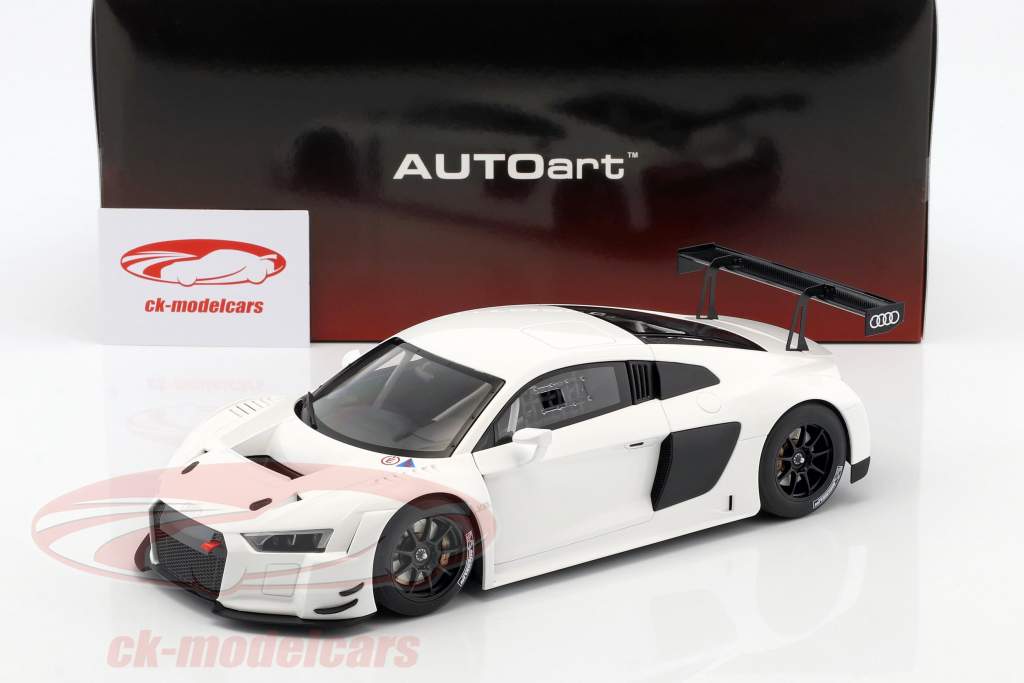 Audi R8 LMS Plain Body Version année de construction 2016 blanc 1:18 AUTOart