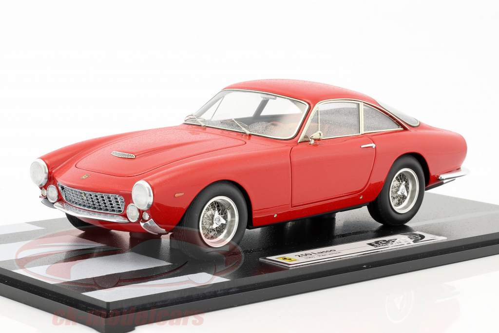 ミニカー　1/18 Ferrari 250 Lusso 1963 ケース付 [BBR1843GV] BBR Models 1:18 Ferrari 250 Lusso Rain version year 1963 red