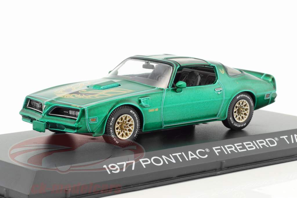 Pontiac Firebird Trans Am Год постройки 1977 зеленый 1:43 Greenlight