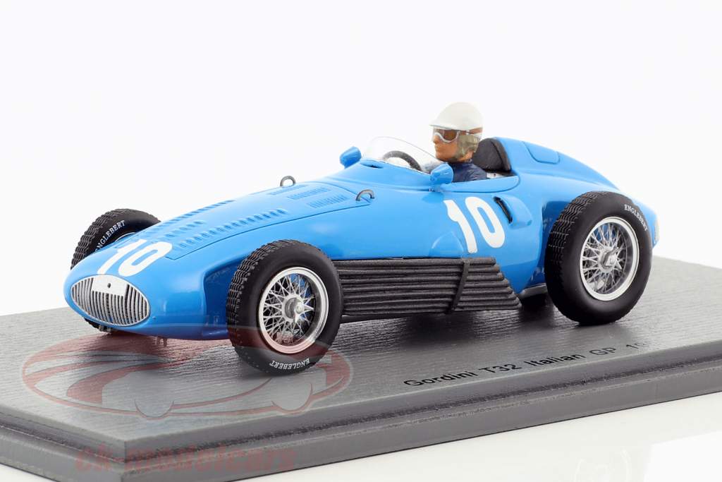 Robert Manzon Gordini T32 #10 italien GP formule 1 1956 1:43 Spark