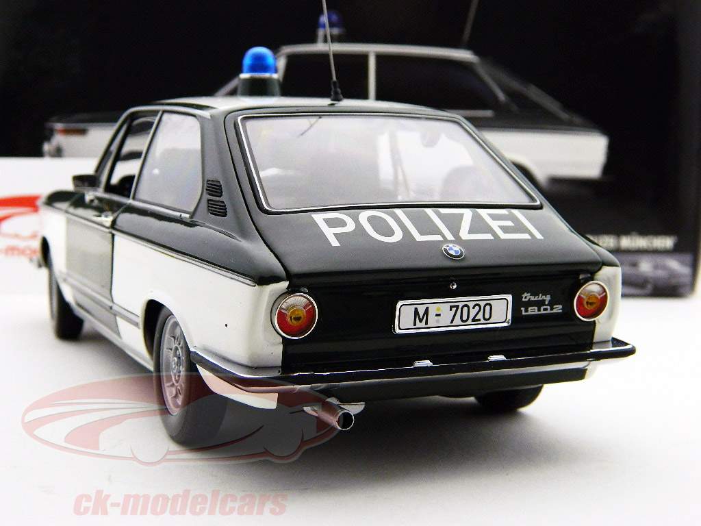 Minichamps 1:18 BMW 1802 Touring Police munich 100021090