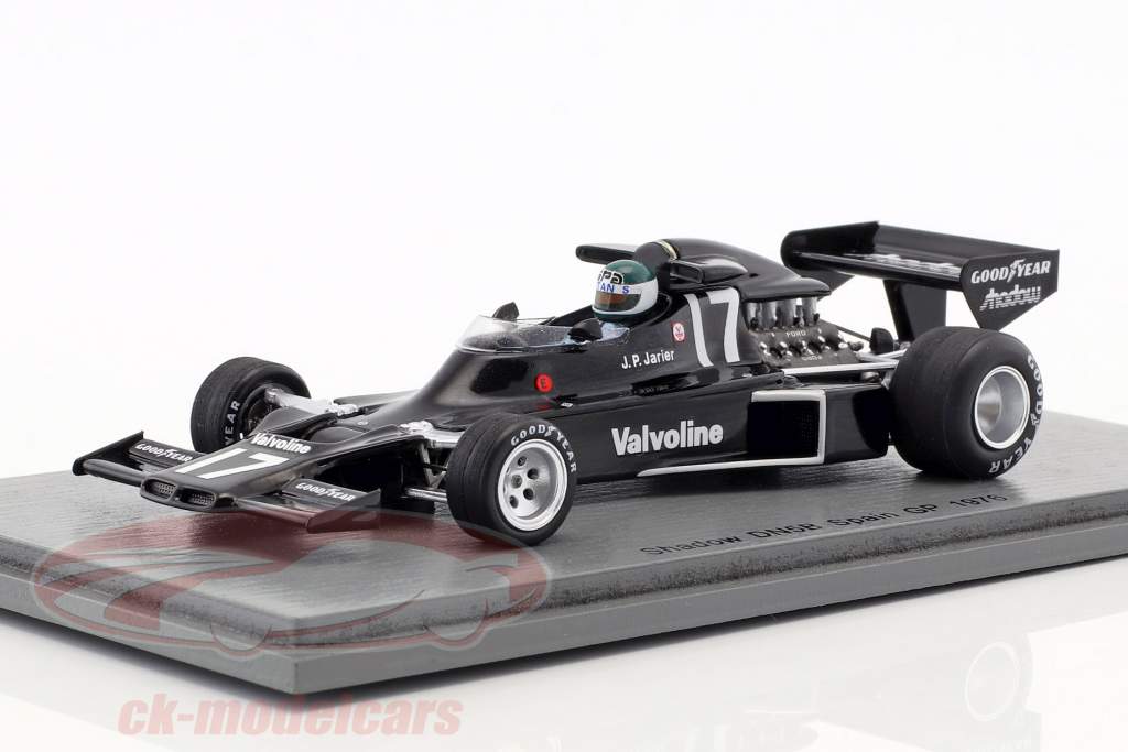 Jean-Pierre Jarier Shadow DN5B #17 spanish GP formula 1 1976 1:43 Spark