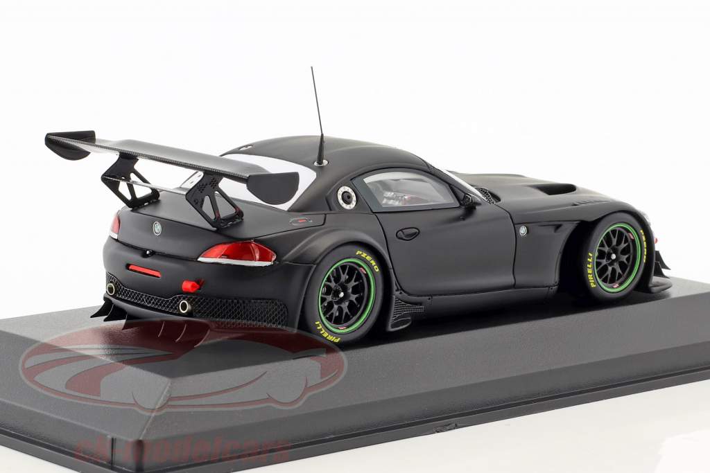 BMW Z4 GT3 Plain Body Version 缎子 黑 1:43 Minichamps