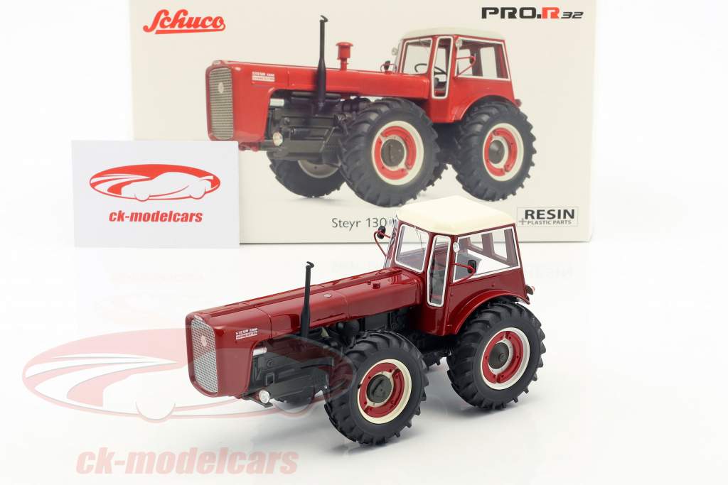 Steyr 1300 System Dutra trator vermelho 1:32 Schuco