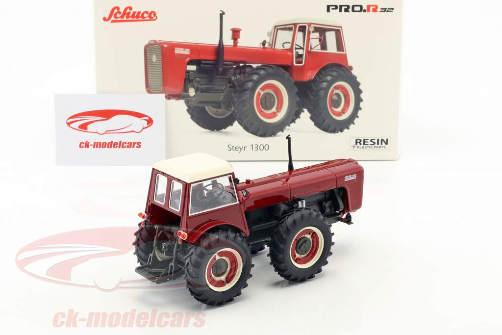 Steyr 1300 System Dutra trattore rosso 1:32 Schuco